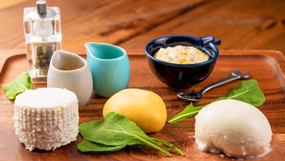 「goodspoon みなとみらい店」の「自家製チーズプラッター」
