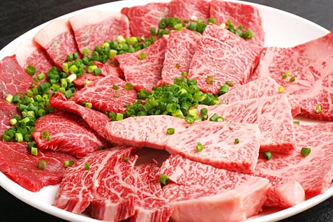 『黒毛和牛一頭買焼肉 醍醐 横浜店』の豊富な種類の肉