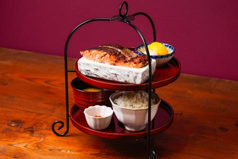 『Mr.Gentleman ～Neo Japan Dining～』の「銀鮭定食」