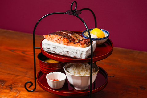 「Mr.Gentleman -Neo Japan Dining 横浜店」の「銀鮭焼定食」