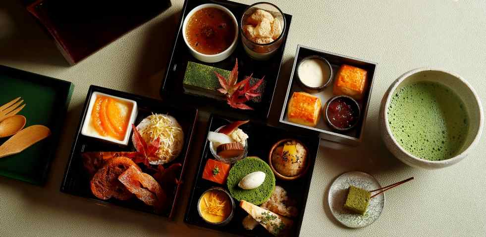 日本茶アフタヌーンティー【パレスホテル東京】2
