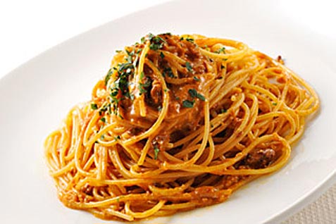 「イタリア料理 IL PONENTINO」の「生ウニのクリームソース リッチ ド マーレ」