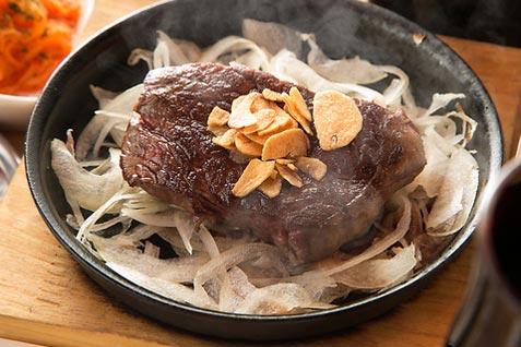 『BEEF KITCHEN STAND 五反田店』の「ビフテキ」