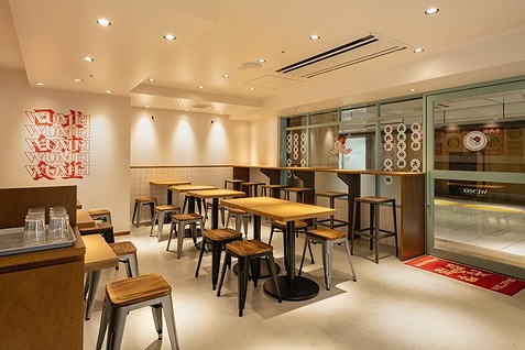 『WUMEI（ウーメイ）』の店内