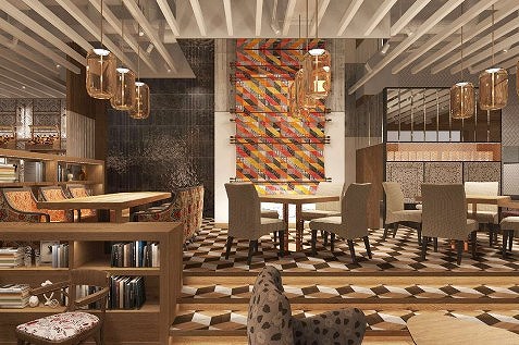 『THE FRONT ROOM』の店内