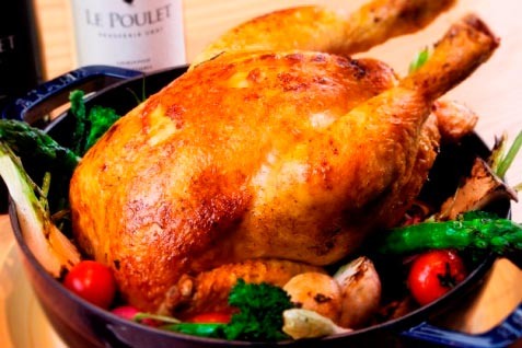 『Le Poulet Brasserie Ukai』のチキン
