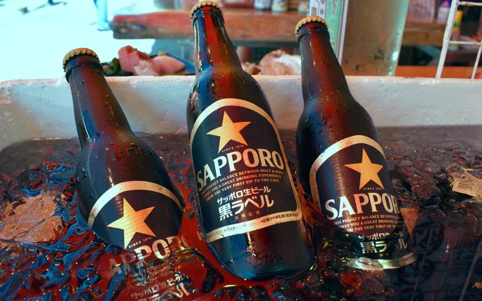 上野「呑める魚屋 魚草」瓶ビール
