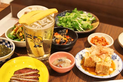 『タチノミビールボーイ』の料理