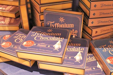 『Tyffonium Cafe』のチョコレート