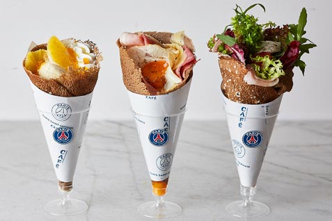 『PARIS SAINT-GERMAIN CAFE』のガレット