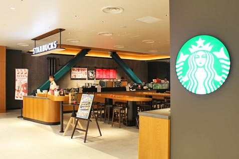 『Starbucks Coffee』の外観