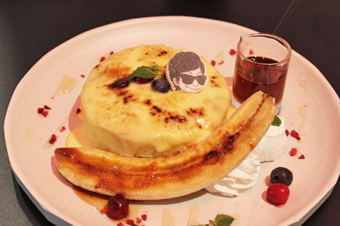 『TOKYO PARADE goods&cafe』のパンケーキ