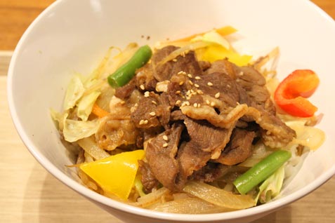 『松尾ジンギスカン』の丼