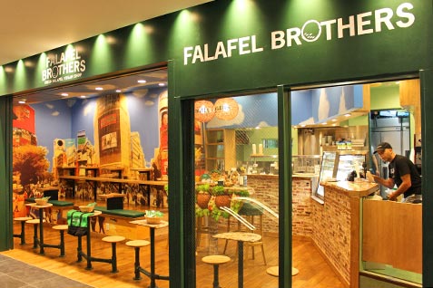 『FALAFEL BROTHERS』の外観