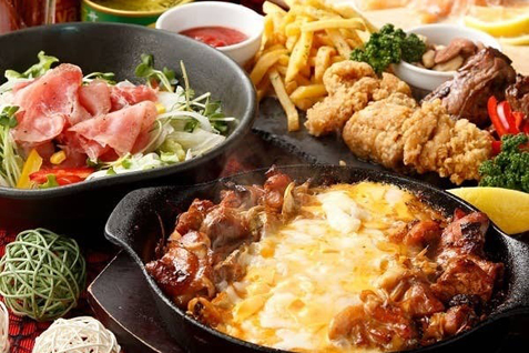 「食べ飲み放題 個室肉バル クラフトマルシェ梅田店」料理イメージ