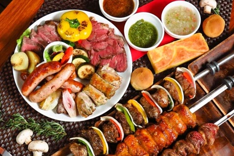 『シュラスコレストラン ALEGRIA ueno』の料理