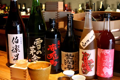 「和食・日本酒バル 縁 銀座店」日本酒イメージ