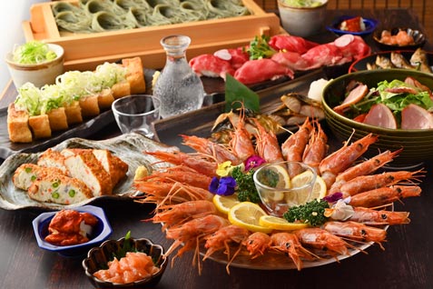 「旬魚と個室 和食りん 新橋本店」の料理例