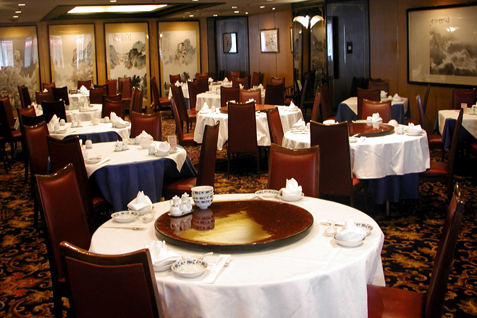 重慶飯店 横浜中華街新館 1階レストラン店内例