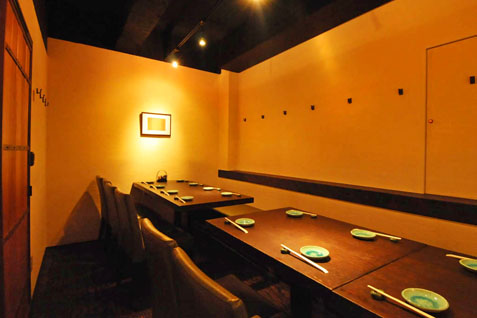 白金魚 PLATINUM FISHバル KOSHITSUの個室