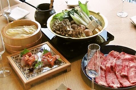 『つるとんたん UDON NOODLE Brasserie』のコース