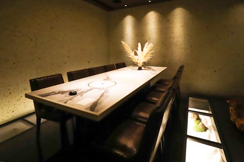 『米沢牛 上杉 銀座本店』のVIP個室