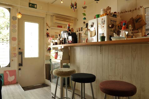 『lamp』の店内