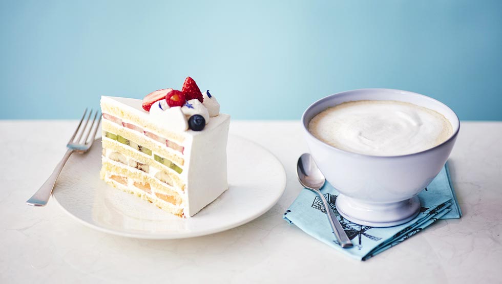 『RITUEL CAFE』のケーキとカフェ