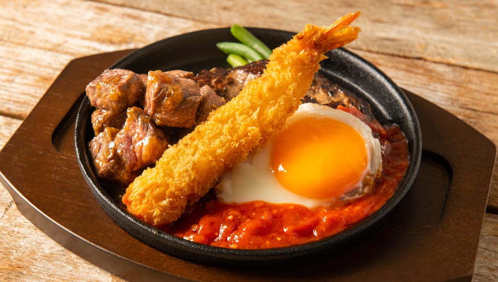 『グリル デミ玉』 ハレザ池袋にグランドオープン！ デミグラスソースと目玉焼きの最強コンビが誕生！