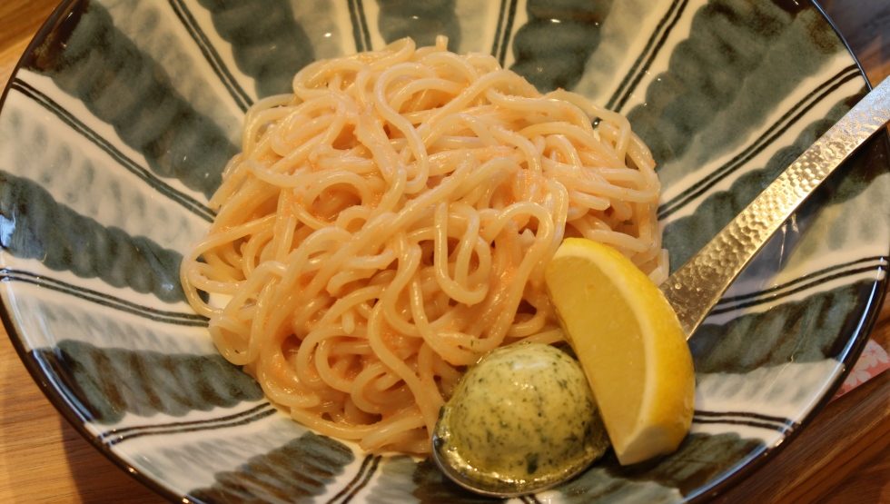 「素たらこスパゲティ」