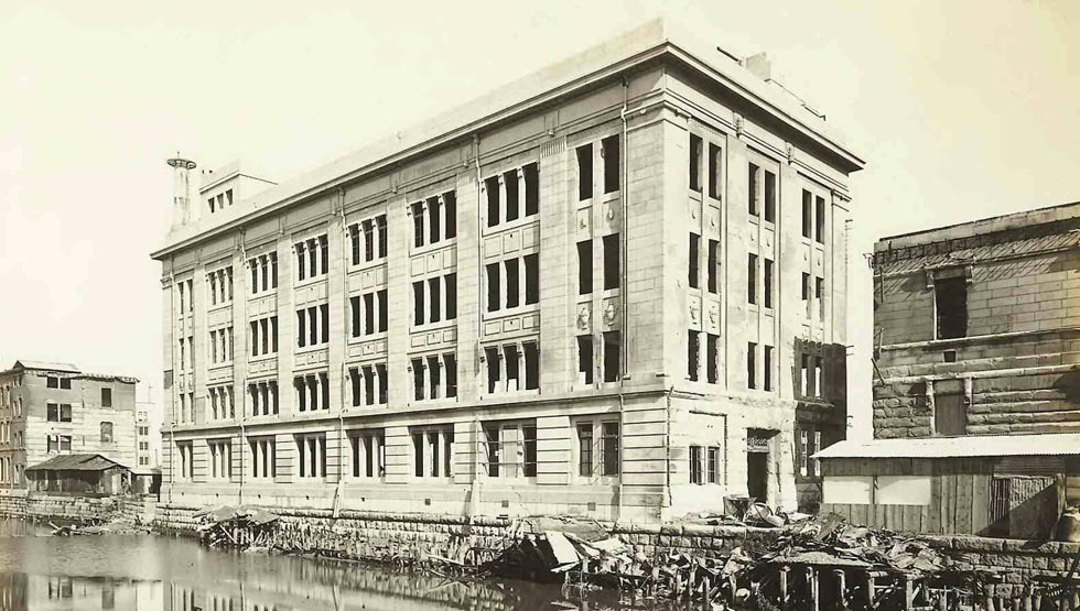 1923年築の旧第一銀行の建物