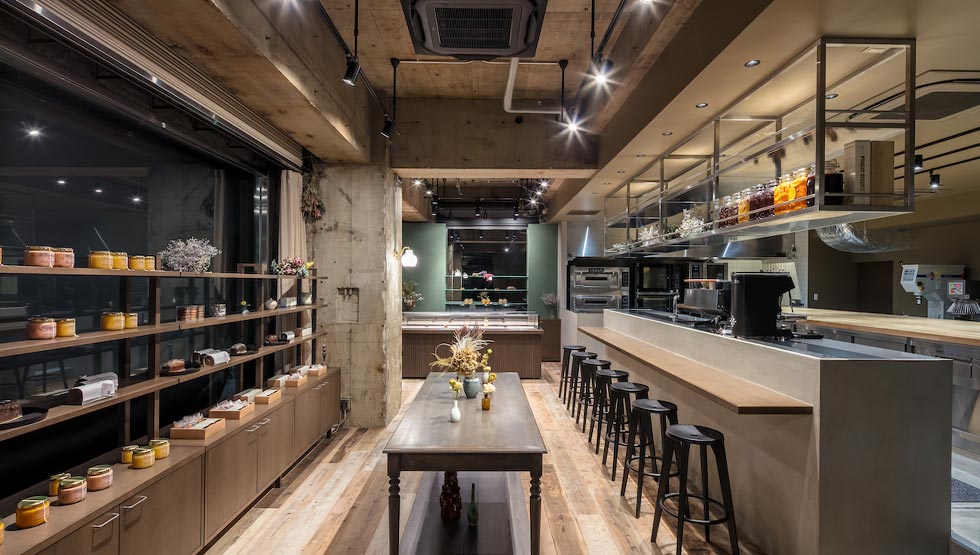 『ease（イーズ）』の店内