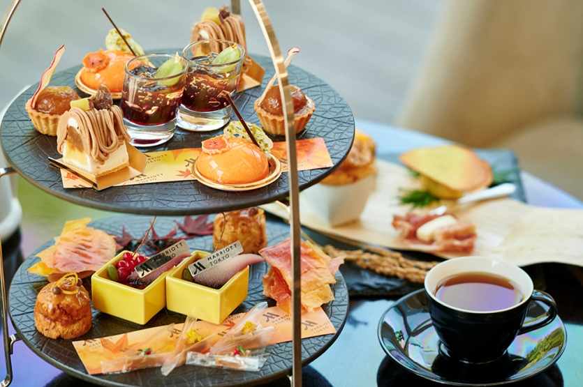 「Caramel Afternoon Tea（キャラメル アフタヌーンティー）」【東京マリオットホテル】