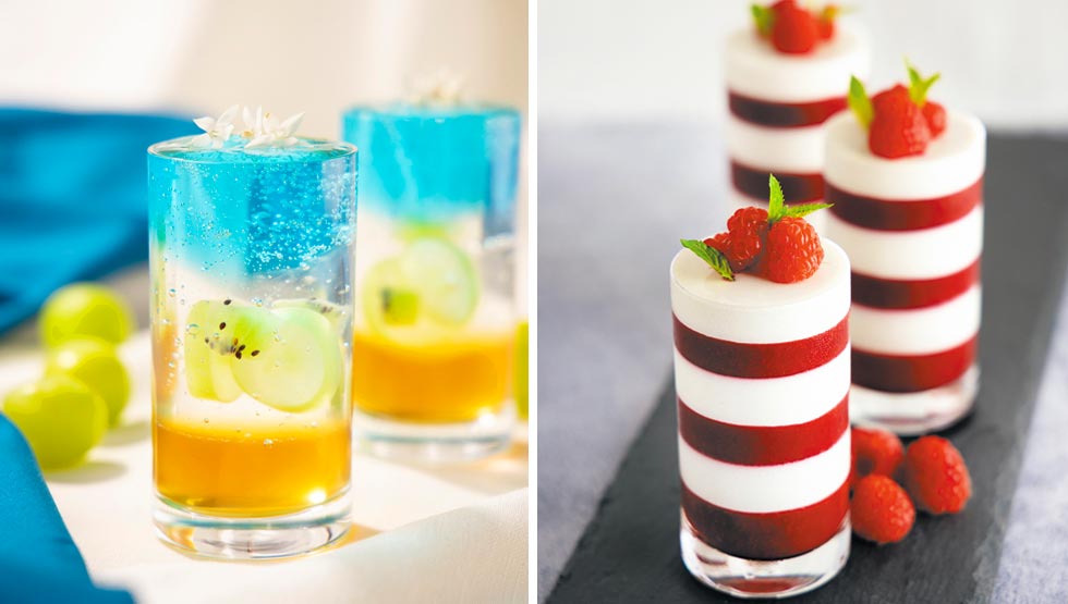 『Deli & Cafe Blue Globe Tokyo（デリ＆カフェ ブルーグローブ トウキョウ）』のグラススイーツ