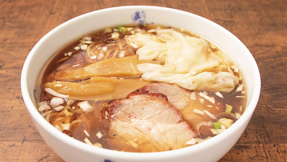 『淺草 來々軒』の「ワンタンメン」