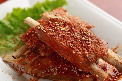 『小肥羊 銀座店』の肉料理