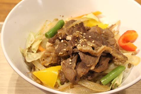 『松尾ジンギスカン 渋谷パルコ店』のおすすめ「ジンギスカン丼」