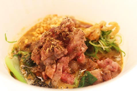 『Jikasei MENSHO』のヘルシーなラーメン