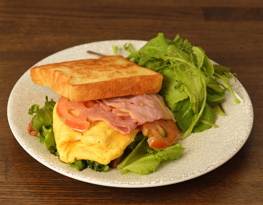 「パンとエスプレッソとまちあわせ」の「ホットサンド」