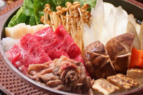 「島津」のしゃぶしゃぶ例
