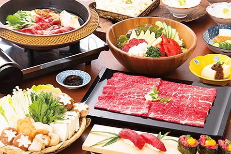 「馬肉酒場 三村 新宿西口店」の馬肉料理例