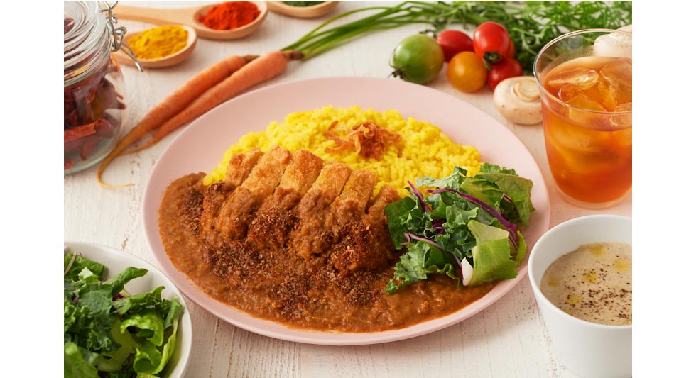 『Peace Cafe 横浜ジョイナス店』の「Tofuカツカレー」