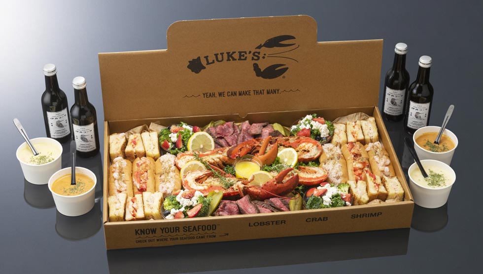 『LUKE'S LOBSTER（ルークスロブスター）』の「LUKE'S LOBSTER X'masアソートボックス」