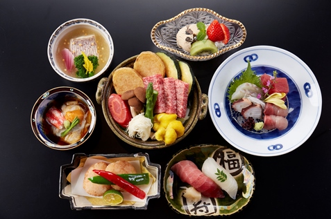 「個室和食 東山 新宿本店」の会席コースイメージ