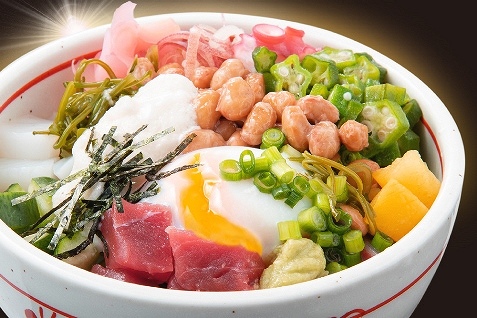 「爆盛オールスター！ネバトロまかない丼」（並盛）