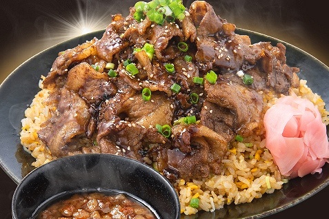 「カルビ鬼盛！背脂チャーハン」