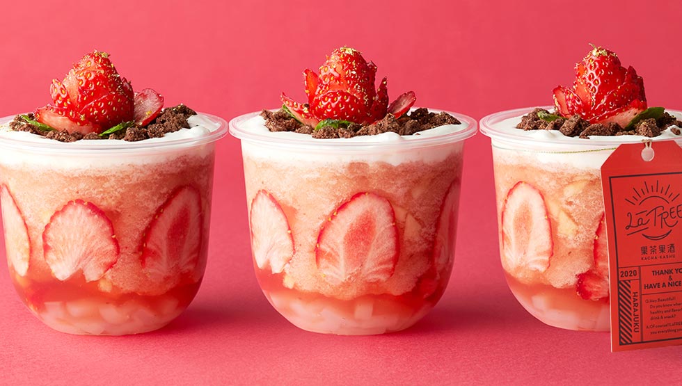 『LaTREE（ラ・ツリー）果茶果酒』の「LUCKY STRAWBERRY（ラッキーストロベリー）」