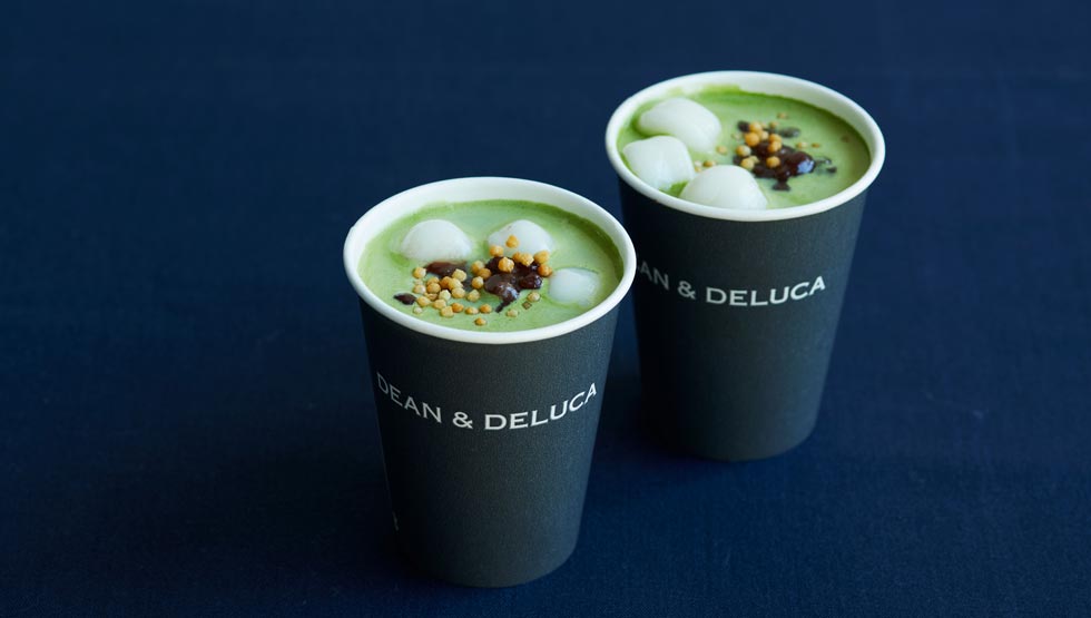 『DEAN & DELUCA（ディーン&デルーカ）』の「MATCHA SHIRUCO（抹茶しるこ）」