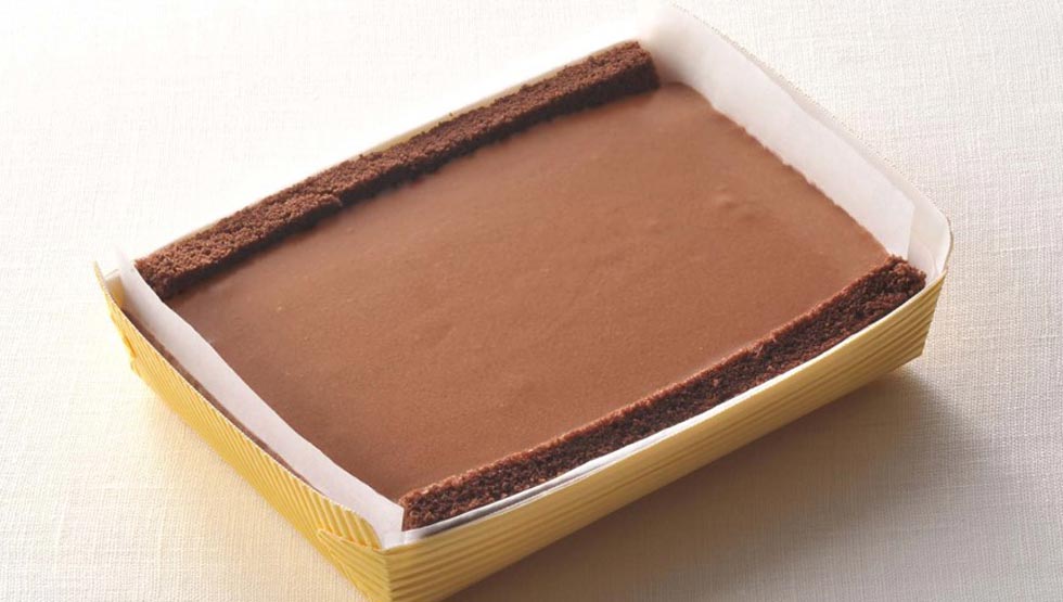 『Morozoff（モロゾフ）』の「チョコレートレアチーズケーキ（スクエア）」