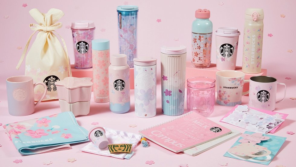 スタバsakuraグッズ第一弾